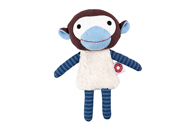 Trisse peluche mono azul